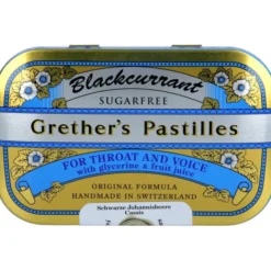 GRETHERS Blackcurrant Silber zf.Past.Dose 60 g