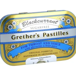 GRETHERS Blackcurrant Silber zf.Past.Dose 60 g