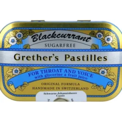 GRETHERS Blackcurrant Silber zf.Past.Dose 60 g