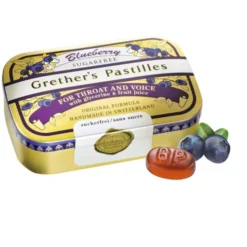GRETHERS Blueberry zuckerfrei Pastillen 110 g