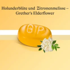 GRETHERS Elderflower zuckerfrei Pastillen 110 g