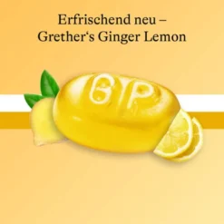 GRETHERS Ginger Lemon zuckerfrei Past.Beutel Ref. 75 g