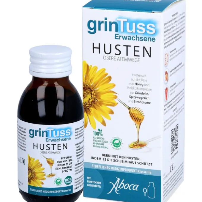 GRINTUSS Erwachsene mit Poliresin Hustensaft 128 g