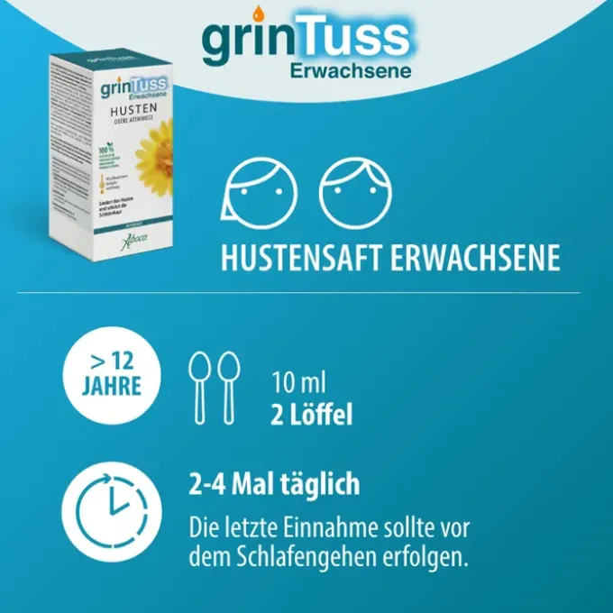 GRINTUSS Erwachsene mit Poliresin Hustensaft 128 g