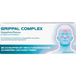 GRIPPAL COMPLEX DoppelherzPharma 200 mg/30 mg FTA 20 St