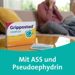 GRIPPOSTAD Complex ASS/Pseudoeph.500/30 mg Orange 10 St