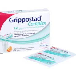 GRIPPOSTAD Complex ASS/Pseudoeph.500/30 mg Orange 10 St