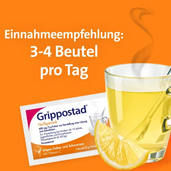 GRIPPOSTAD Heißgetränk Pulver 10 St