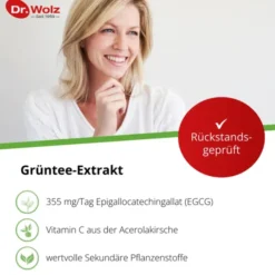 GRÜNTEE EXTRAKT Dr.Wolz Kapseln 120 Stück