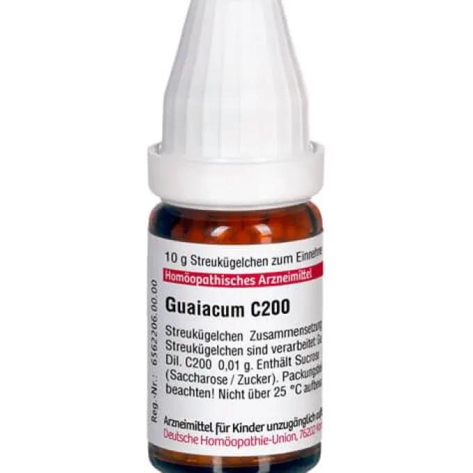 GUAIACUM C 200 Globuli 10 g