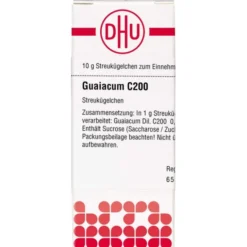 GUAIACUM C 200 Globuli 10 g
