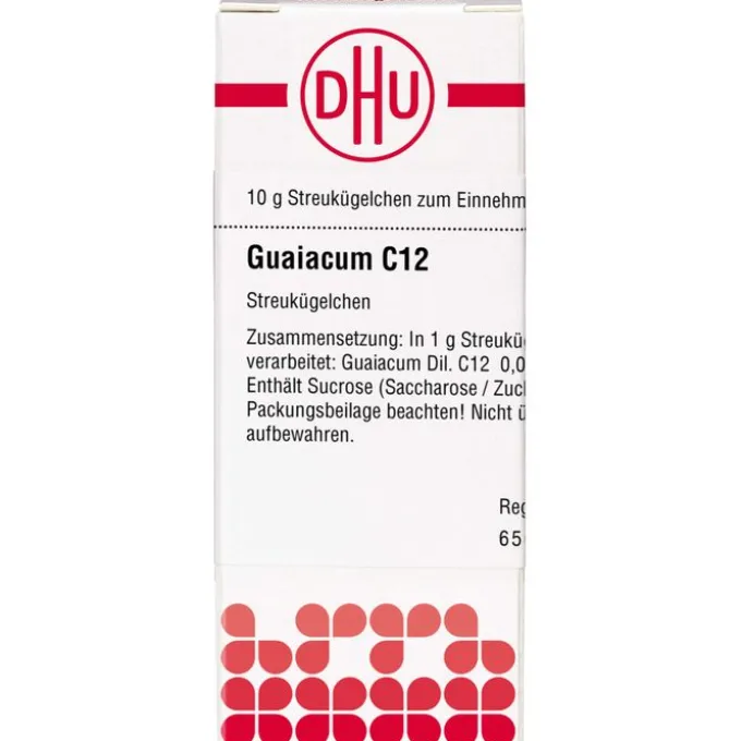 GUAIACUM C 12 Globuli 10 g