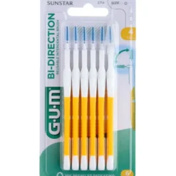 GUM BI-DIRECTION Interdentalb.1,4 mm gelb 6 St