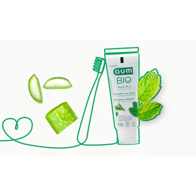 GUM BIO Zahnpasta fresh mint 75 ml