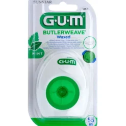 GUM BUTLERWEAVE waxed Zahnseide mint 1 St