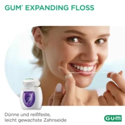 GUM EXPANDING FLOSS Flausch-Zahnseide 30 m