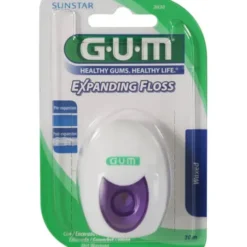 GUM EXPANDING FLOSS Flausch-Zahnseide 30 m
