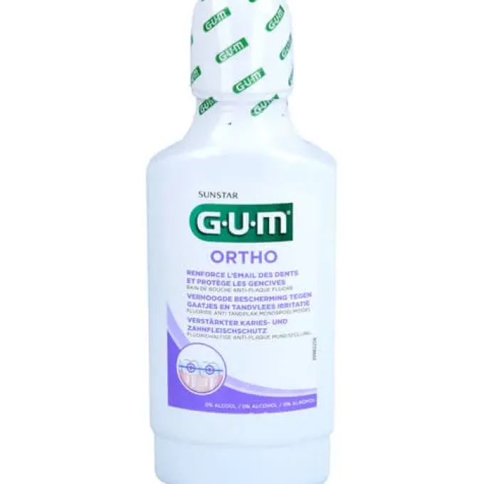 GUM ORTHO Mundspülung 300 ml