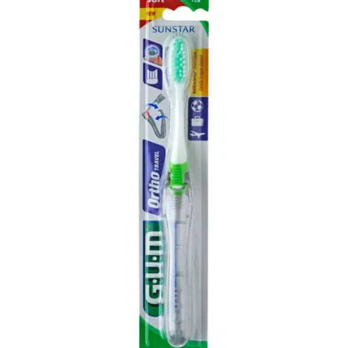 GUM ORTHO Travel Zahnbürste 1 St