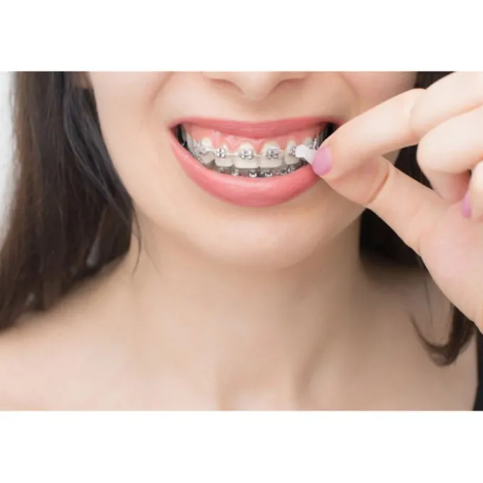 GUM ORTHO Wachs mint 1 St