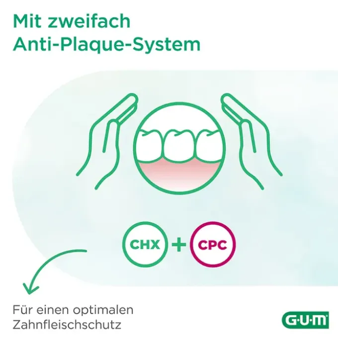 GUM PAROEX 0,06% CHX Mundspülung 500 ml