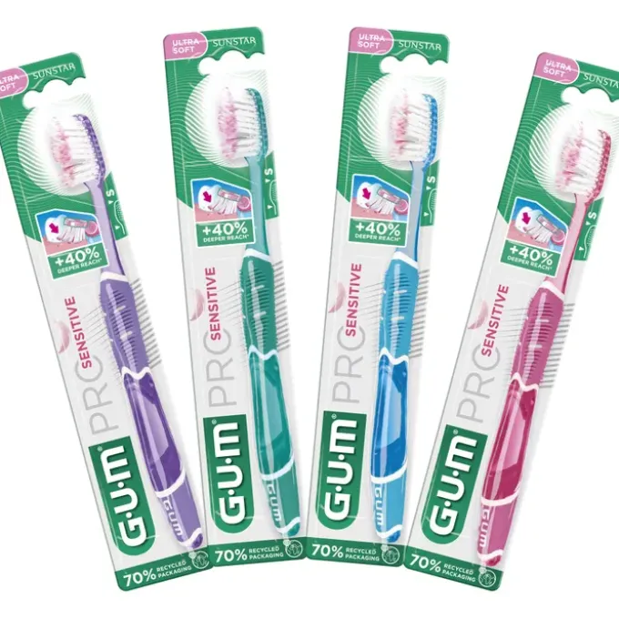GUM PRO SENSITIVE Zahnbürste 1 St
