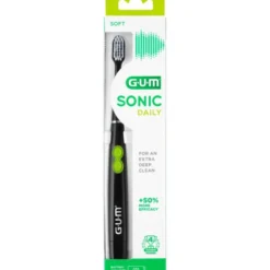GUM SONIC DAILY Schallzahnbürste schwarz 1 St