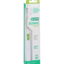 GUM SONIC DAILY Schallzahnbürste weiß 1 St