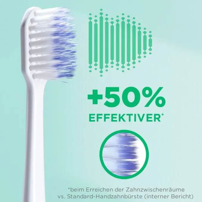 GUM SONIC DAILY Schallzahnbürste weiß 1 St