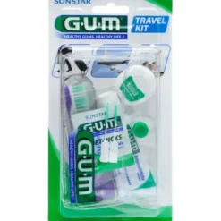 GUM TRAVEL KIT Zahnbürste+Zahnseide+Zahnpasta 1 St