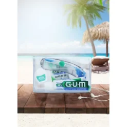 GUM TRAVEL KIT Zahnbürste+Zahnseide+Zahnpasta 1 St
