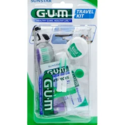 GUM TRAVEL KIT Zahnbürste+Zahnseide+Zahnpasta 1 St