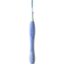 GUM TRAV-LER 0,6mm Kerze hellblau Interdentalbür. 6 St