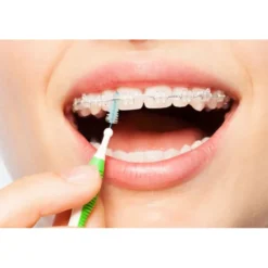 GUM TRAV-LER 1,2mm Kerze lila Interdental+6Kappen 6 St