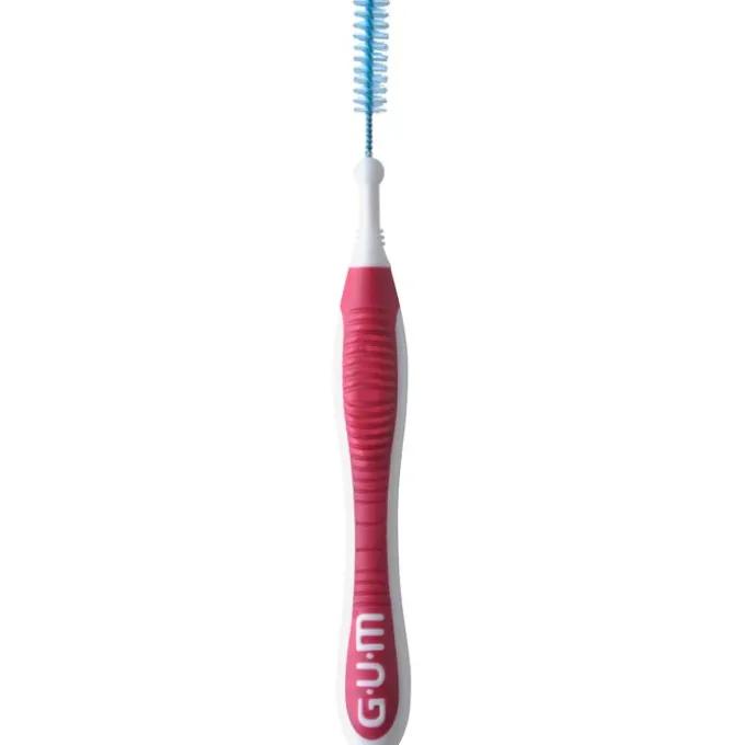 GUM TRAV-LER 1,4mm Kerze pink Interdental+6Kappen 6 St