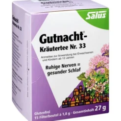 GUTNACHT Kräutertee Nr.33 Salus Filterbeutel 15 Stück