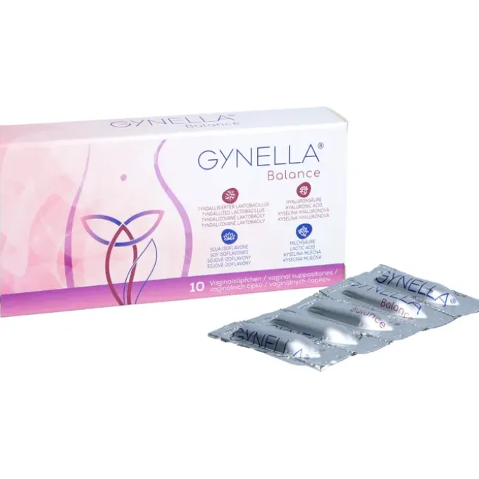 GYNELLA Balance Vaginalsuppositorien 10 St