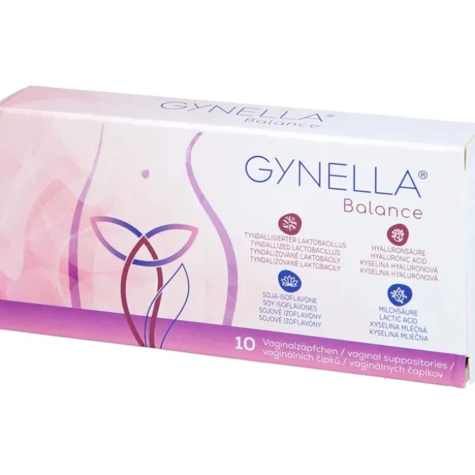 GYNELLA Balance Vaginalsuppositorien 10 St