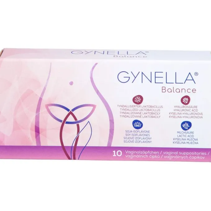 GYNELLA Balance Vaginalsuppositorien 10 St