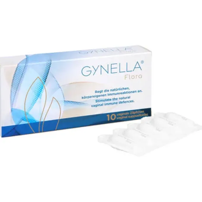 GYNELLA Flora Vaginalsuppositorien 10 St