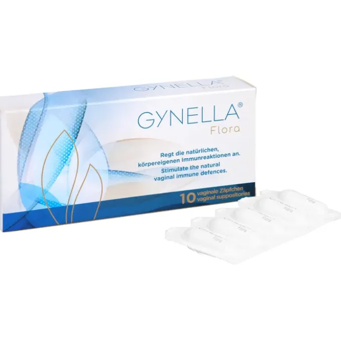 GYNELLA Flora Vaginalsuppositorien 10 St