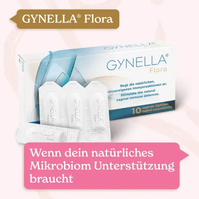 GYNELLA Flora Vaginalsuppositorien 10 St