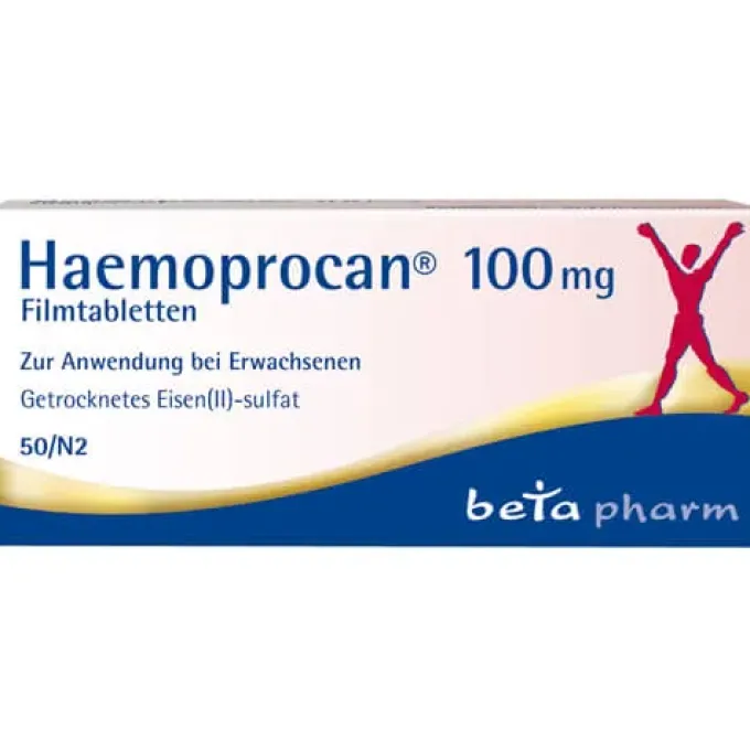 HAEMOPROCAN 100 mg Filmtabletten 50 St