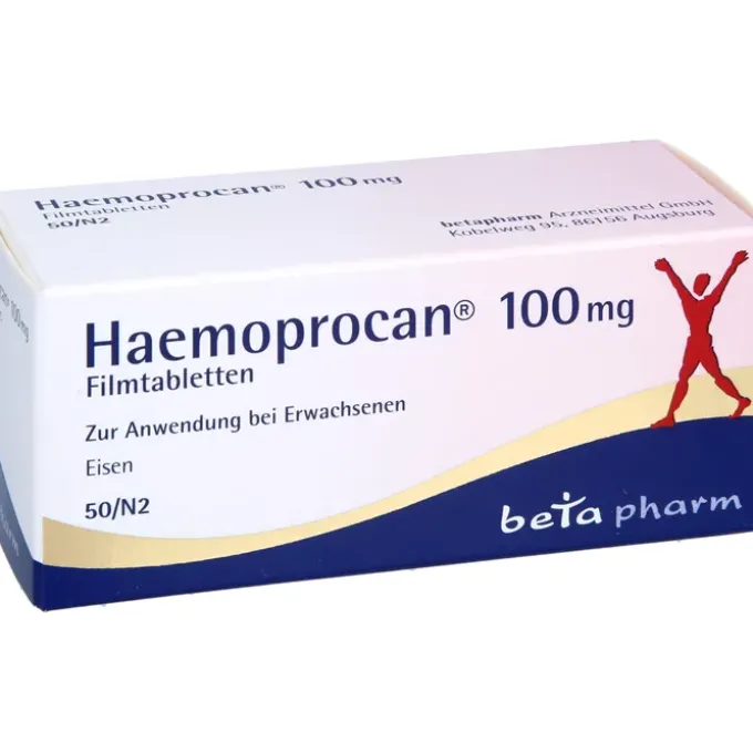 HAEMOPROCAN 100 mg Filmtabletten 50 St