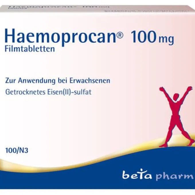 HAEMOPROCAN 100 mg Filmtabletten 100 St