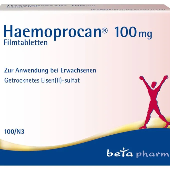 HAEMOPROCAN 100 mg Filmtabletten 100 St