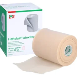 HAFTELAST Fixierb.kohäs.latexfrei 10 cmx20 m creme 1 St