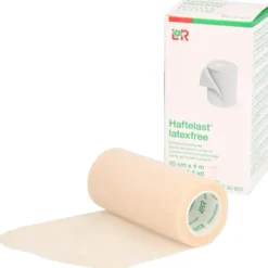 HAFTELAST Fixierb.kohäs.latexfrei 10 cmx4 m creme 1 St