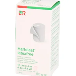 HAFTELAST Fixierb.kohäs.latexfrei 10 cmx4 m creme 1 St
