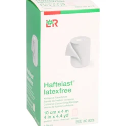 HAFTELAST Fixierb.kohäs.latexfrei 10 cmx4 m creme 1 St